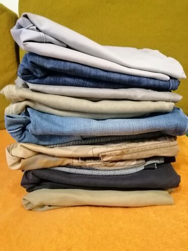 Cinslər: Kişi şalvar və cins şalvar dəsti Zegna Sport, Kenzo, Scoth&Soda — 4