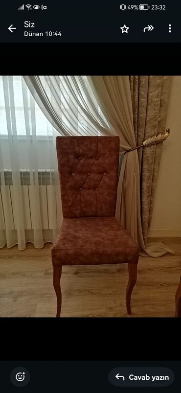 Stullar: Yenidir stullar 6 ededdir. Evden tecili cixmalidir. Alan gunen hec