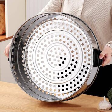 Кастрюли: Мантыварка - пароварка промышленная 4 яруса В наличии: 47см 52 см — 11