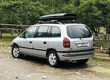 Унаа сатуу: Opel Zafira: 2002 г., 2.2 л, Автомат, Бензин, Вэн/Минивэн — 1