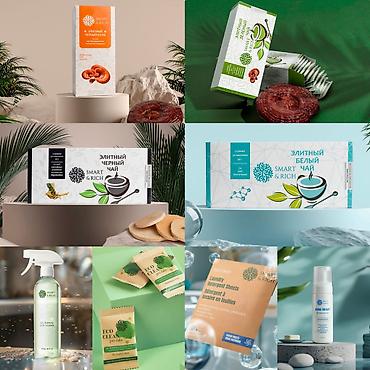 Чай, кофе, напитки: Чай Smart Cordyceps Tea (Smart & Rich) - Напиток на основе — 7