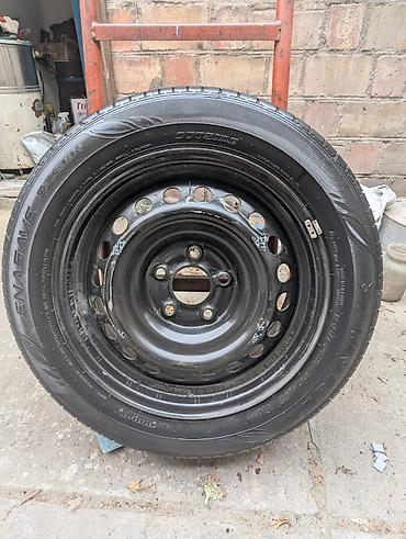 х1: Колеса в сборе 195 / 60 / R 16, Лето, Б/у, Комплект, Легковые, Железные, отверстий - 5 — 2
