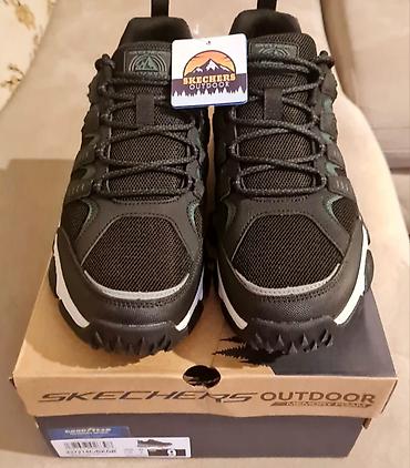 deri jaket: Skechers Outdoor kişi idman ayaqqabısı 42 razmerdir, geyinilməyib — 1