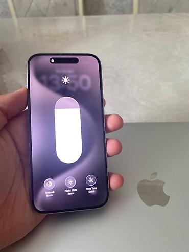 iphone 14 pro max 2 el: IPhone 15 Pro, Natural Titanium, Simsiz şarj — 6