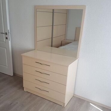 Sifarişlə yazı masaları: Dördbucaq masa, Stulsuz, Polkalı, Siyirməli, Türkiyə, Mat laminat — 5