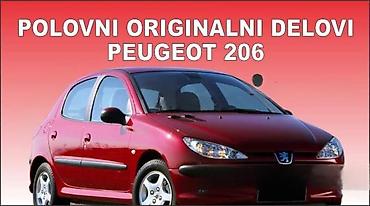 bež: KOMPLETAN AUTO 1.1 U DELOVIMA ZA PEUGEOT 206 | Peugeot 206 1.1 — 6