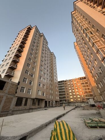 тц бишкек парк: 2 комнаты, 58 м², Элитка, 14 этаж, ПСО (под самоотделку)