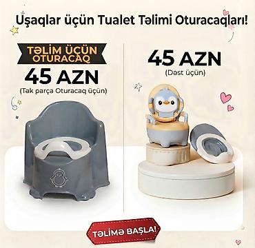 Xəstələr üçün unitazlar: Uşaq tualet qabı – pingvin dizaynlı, ergonomik oturacaqla - Material — 1