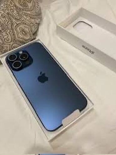 Apple iPhone: IPhone 15 Pro, Б/у, 128 ГБ, Blue Titanium, 90 %
