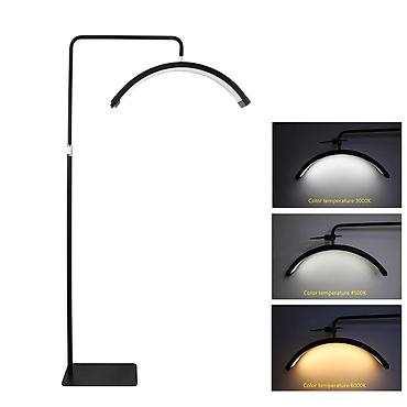 солнечный прожектор 200w: Напольный LED‑торшер с дугообразной головой - Современный дизайн — 1