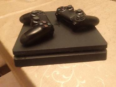 PlayStation 4 Slim oyun konsolu paketi - Rəng: Qara - Konsol