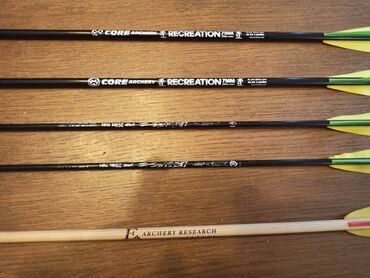 Ostali proizvodi za sport i razonodu: Luk sa pet strela. Luk je napravljen od metalnog gibnja, presvučen — 4