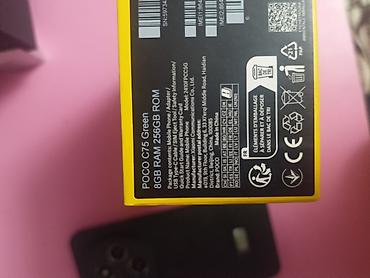 iphone 1 almaq: Poco C75, rəng - Qara, Sensor — 6
