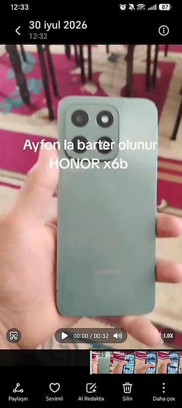 honor 2: Honor X6b, rəng - Yaşıl — 1