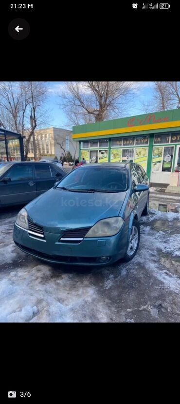 Nissan: Nissan Primera: 2002 г., 2 л, Механика, Бензин, Универсал