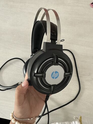 наушники hyperx: Полноразмерные, HP, Б/у, Проводные, Классические