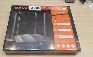 Modemi, ruteri i mrežni uređaji: Tenda AC1200 Dual-band Gigabit bežični ruter - Dvopojasni Wi‑Fi: 2.4 — 18
