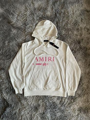 pull bear: Мужская толстовка, M, Новый, цвет - Белый — 1