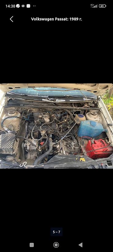 машина кузов: Volkswagen Passat: 1989 г., Механика, Седан — 5