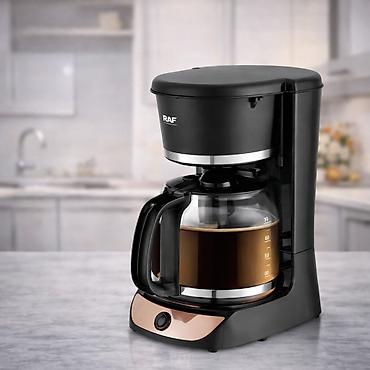 İçki texnikası: №: 12038 Məhsulun adı: Qəhvə Aparatı RAF R.139 BLACK 900W Brend: RAF — 2