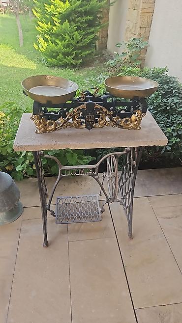 samovar: Antik kolleksiya – metal samovar və dekorativ dəmir/çiğ döküm — 9
