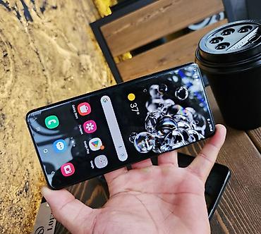 note 2: Samsung Galaxy S20 Ultra, Б/у, 128 ГБ, цвет - Черный, 2 SIM — 6