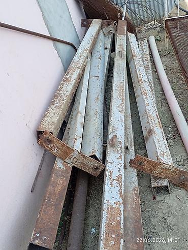 boltlar: Metall profnastil hasar panelləri və dayaqlar 1 metri 5 manat - — 2