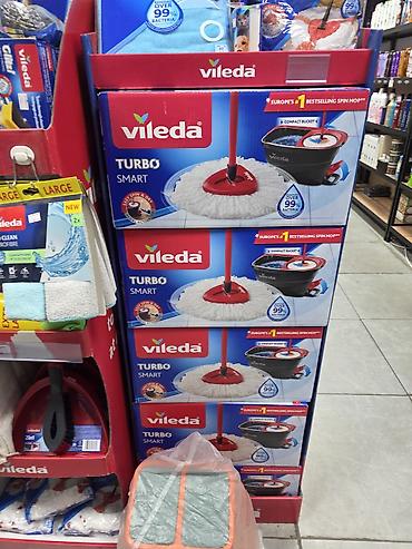 ведро для воды: Vileda Turbo Smart — комплект для мытья полов с центрифугой. - — 1