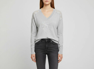 massimo dutti kamizelka damska: M&S Collection, Sweter damski, rozmiar M