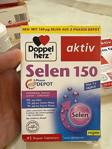 Doppelherz aktiv Selen 150 – 2-fazalı depot tabletlər Məhsul