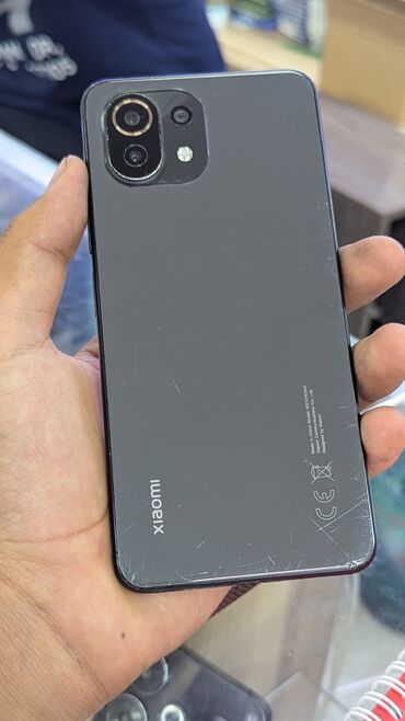 чехол на редми 4: Xiaomi, Mi 11 Lite, Б/у, 128 ГБ, цвет - Черный, 2 SIM