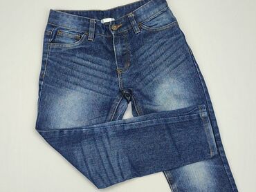 Spodnie jeansowe, Boys, 10 lat, 140, stan - Dobry