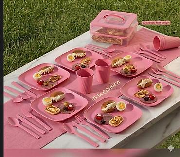 piknik seti: Nahar dəsti, 6 nəfərlik, Türkiyə — 1