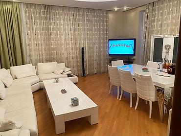 samaxida ev elanlari: ✨ İnşaatçılarda, Şərifzadə Küçəsində 120 m² 3 Otaqlı Təmirli Və Əşyalı — 1