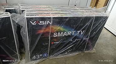 Телевизор YASIN Smart TV 43" Ключевые особенности: - Диагональ