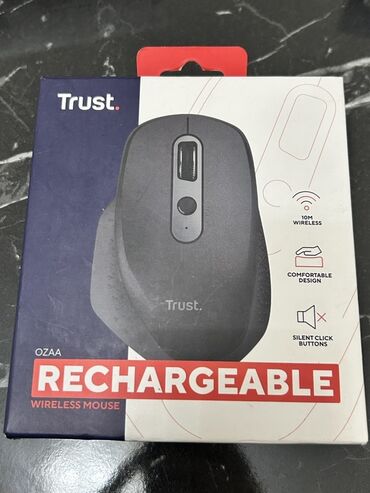 kompyuter keysi: Məhsul: Trust OZAA Rechargeable Wireless Mouse Xüsusiyyətlər: - Şarj