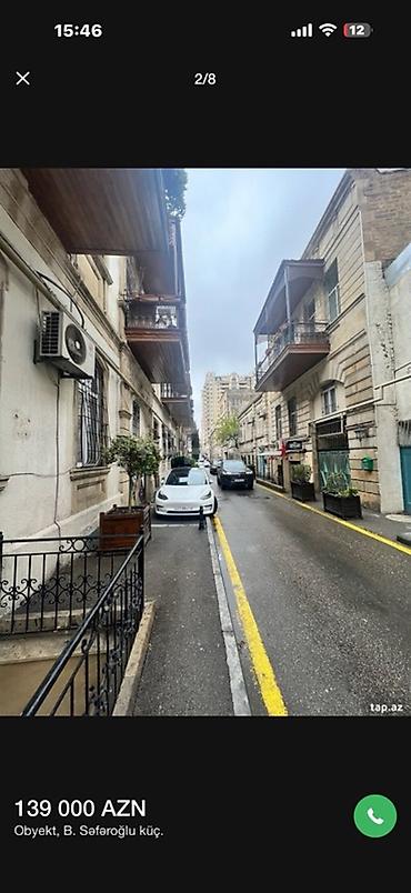 ofis satilir: Obyekt – B. Səfəroğlu küç. Bu kucede bele obyekt azi 180-200 min — 2