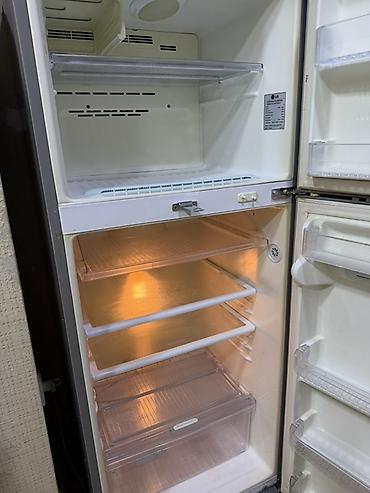 Elektronika: İki qapılı LG soyuducu - Rəng: gümüş (inox effektli korpus) - Qapı — 5