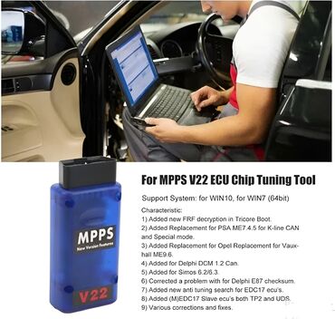 Alati za automobile: Novo - MPPS V18, V21 i V22 OBD2 MPPS V18 - 60€ MPPS V21 - 70€ MPPS — 12