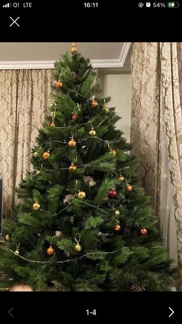 продажа новогодних елок: Продается елка на новый год Размер: диаметр 1,5м, высота 2,2м Сделано