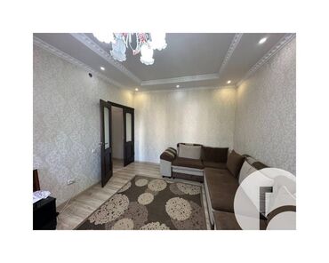 квартира с подсления: 2 бөлмө, 34 кв. м, 105-серия, 6 кабат, Евроремонт