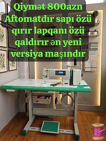 maşın kalonkalari: Sənaye tipli tikiş maşını – ən yeni versiya - Avtomatik funksiyalar — 2