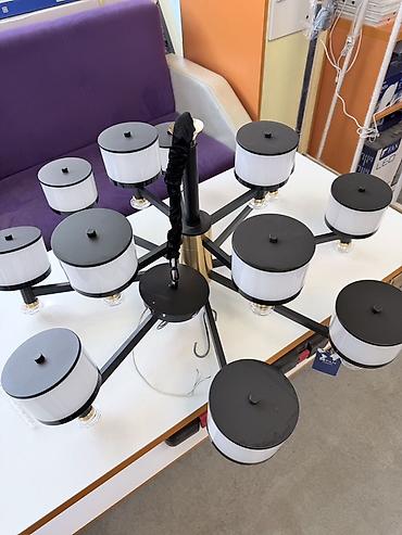 study lamp: Потолочная люстра с 10 плафонами - Тип: потолочная/подвесная люстра — 1