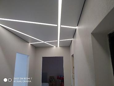 Натяжной потолок: Натяжные потолки с интегрированным освещением под ключ - Современные — 6