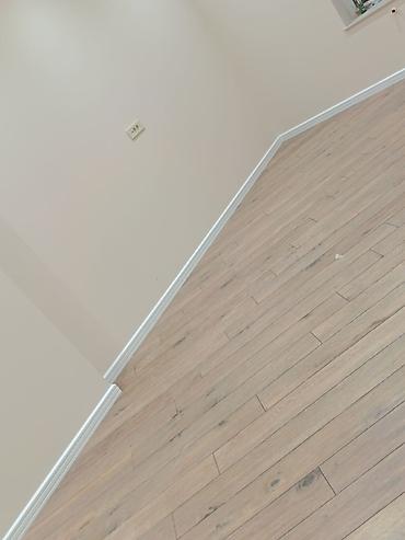 Плинтусы: Ağ rəngli döşəmə plintusu - Material: MDF/PP əsaslı dekorativ plintus — 2
