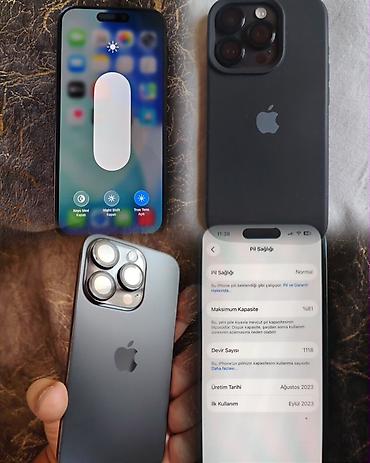 IPhone 15 Pro, 128 GB, Natural Titanium, Face ID