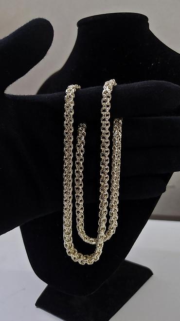 Серебряные цепочки: Серебряная цепь Рамзес 35 гр 50 см Изготовлен под Заказ Делаю на at lalafo.kg — 3 Серебряные цепочки: Серебряная цепь Рамзес 35 гр 50 см Изготовлен под Заказ Делаю на — 3