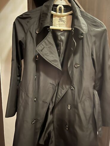 Рубашки и блузы: Burberry London qadın trençkotu - Rəng: qara - Klassik ikicərgəli
