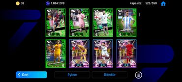 Kolleksiya kartları: EFootball hesabı – güclü komanda və zəngin kart kolleksiyası - — 8