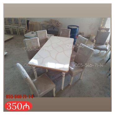 metbex kunc divanlari: Qonaq otağı üçün, Yeni, 6 stul